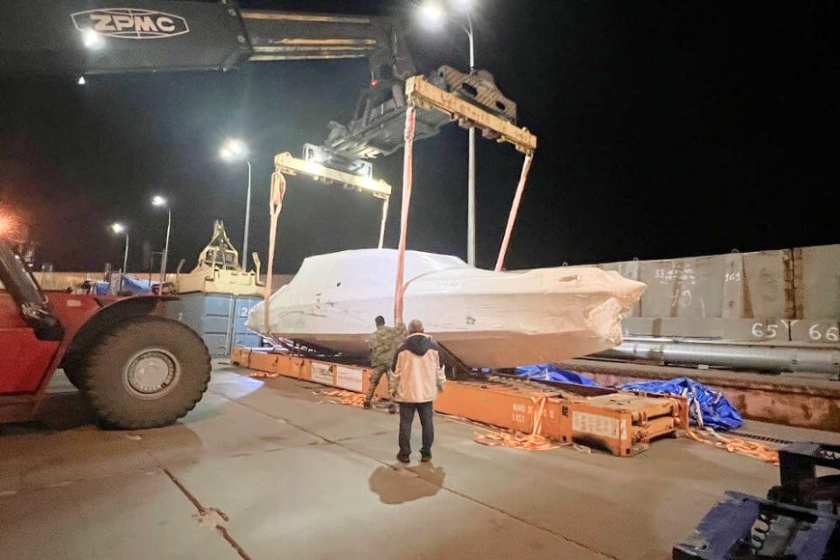 Доставка спортивной лодки из Стамбула в Москву 5 Доставка катера